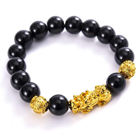Black Obsidian Pixiu Bracelet